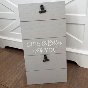 2 Photo Picture Holder